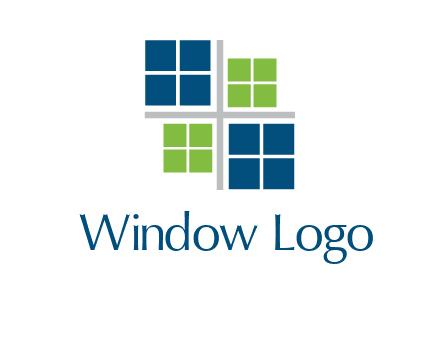 abstract windows logo