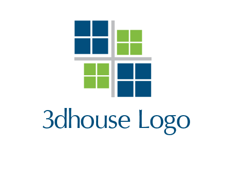 abstract windows logo