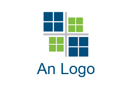 abstract windows logo