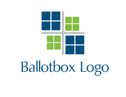 abstract windows logo