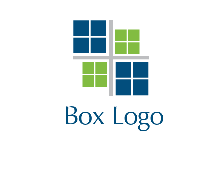 abstract windows logo