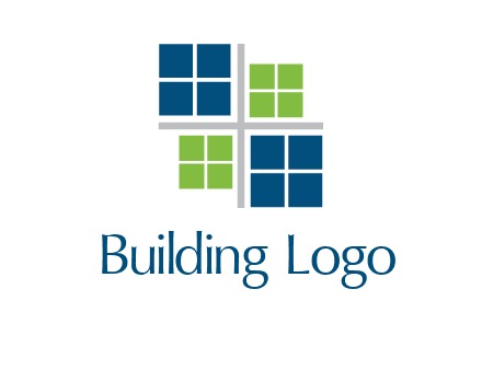 abstract windows logo
