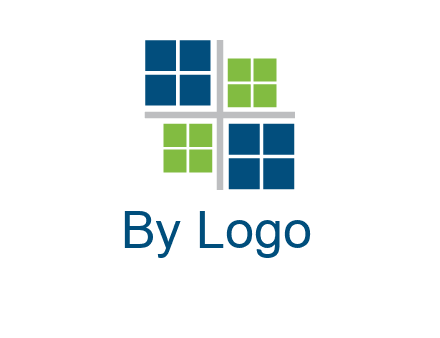 abstract windows logo