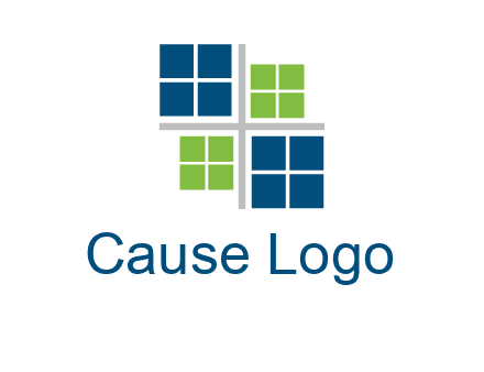 abstract windows logo