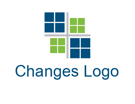 abstract windows logo