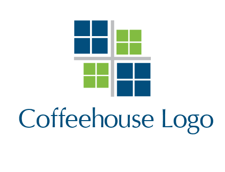 abstract windows logo