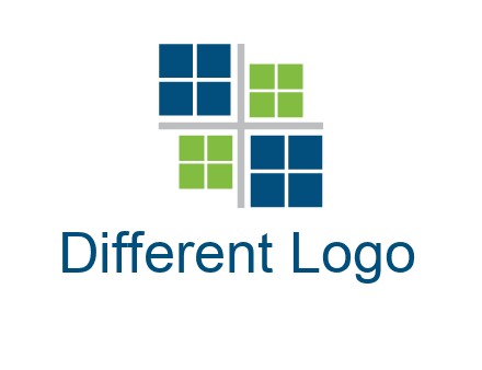 abstract windows logo