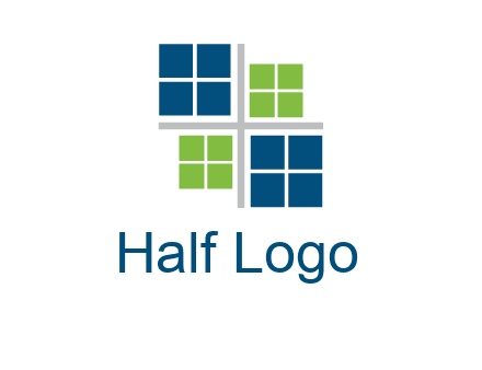 abstract windows logo