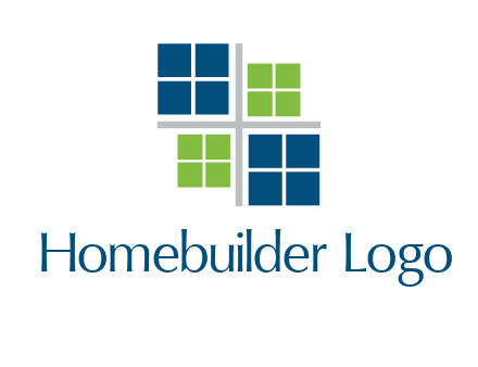 abstract windows logo