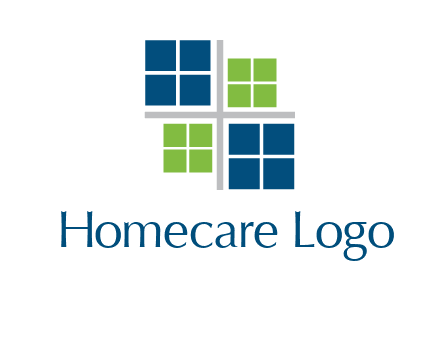 abstract windows logo