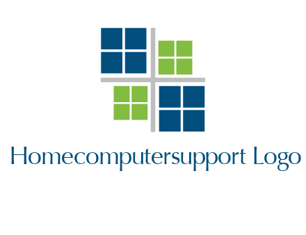 abstract windows logo