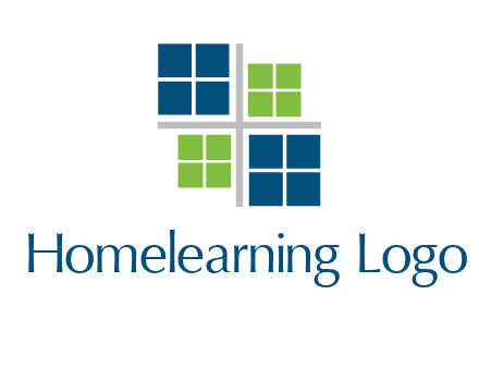abstract windows logo