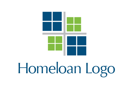 abstract windows logo