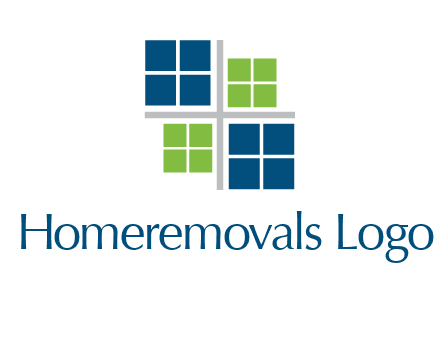 abstract windows logo