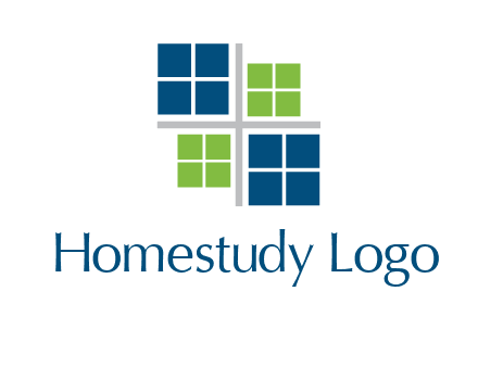 abstract windows logo