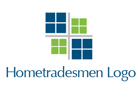 abstract windows logo