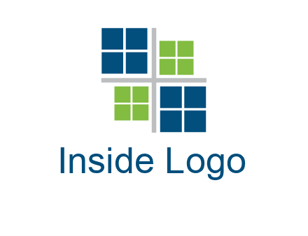 abstract windows logo