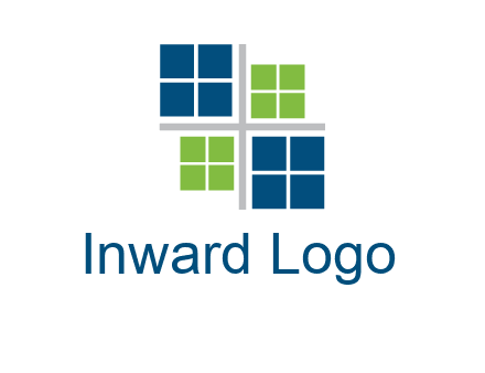 abstract windows logo