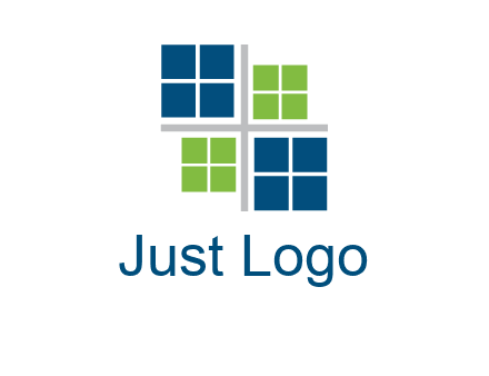abstract windows logo