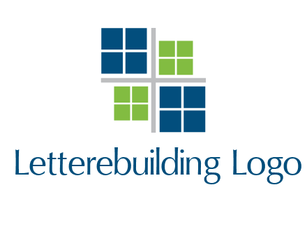 abstract windows logo
