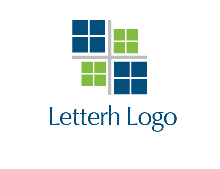 abstract windows logo