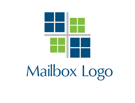 abstract windows logo