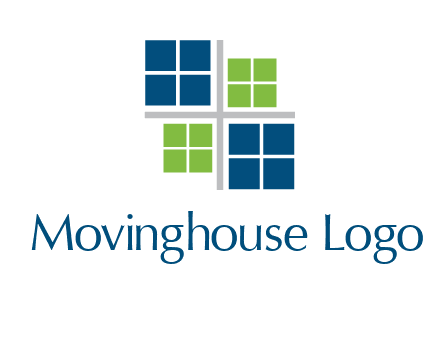 abstract windows logo