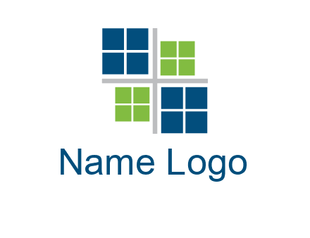 abstract windows logo