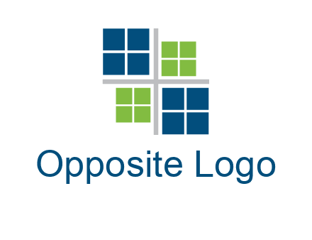 abstract windows logo