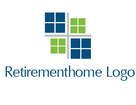 abstract windows logo