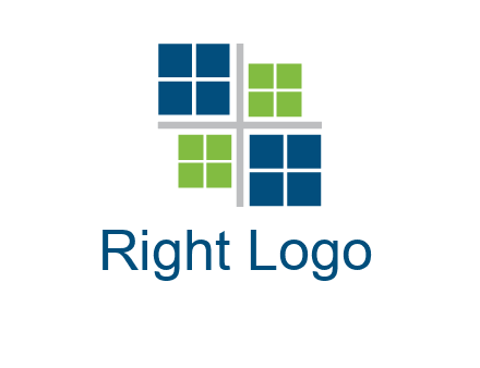 abstract windows logo