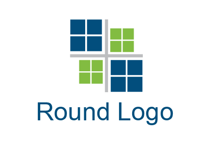 abstract windows logo
