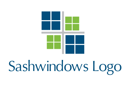 abstract windows logo