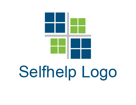 abstract windows logo