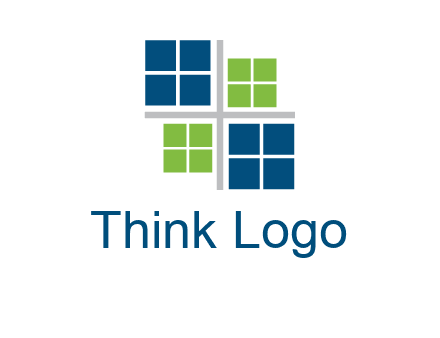 abstract windows logo