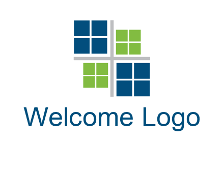 abstract windows logo