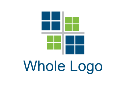 abstract windows logo