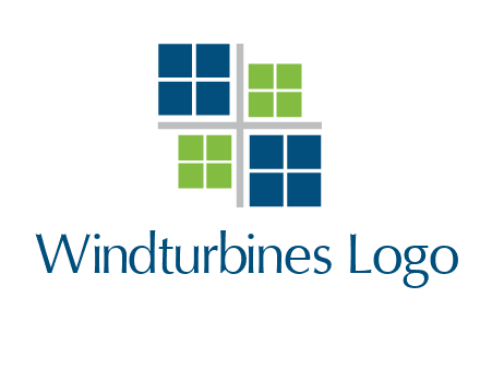 abstract windows logo
