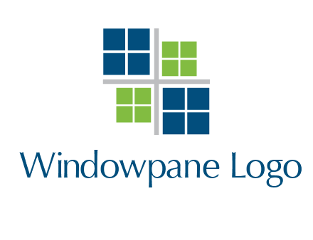 abstract windows logo