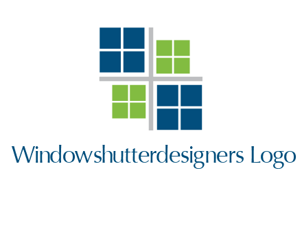 abstract windows logo