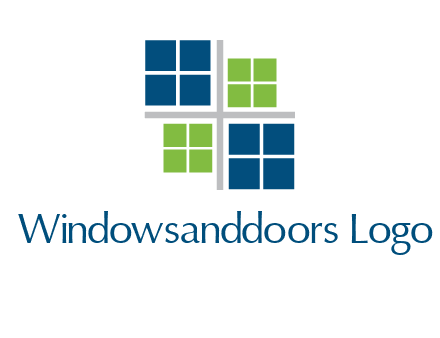 abstract windows logo