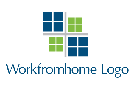 abstract windows logo