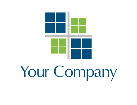 abstract windows logo