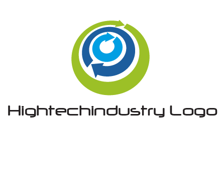 arrows circling around each other