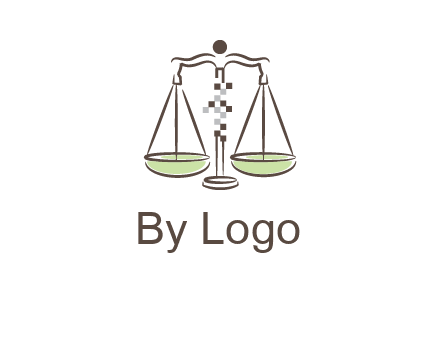 abstract scale icon