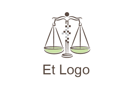 abstract scale icon