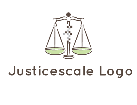 abstract scale icon