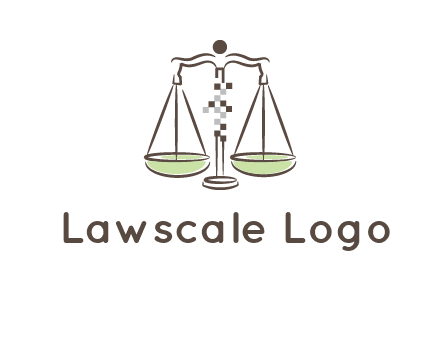 abstract scale icon