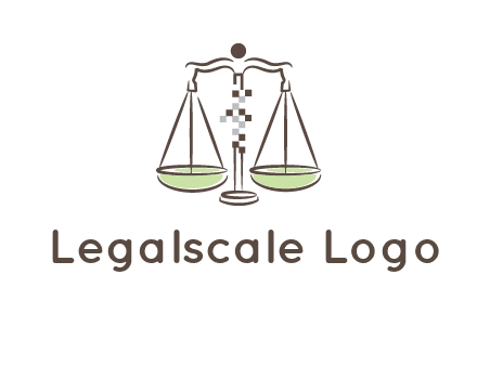 abstract scale icon