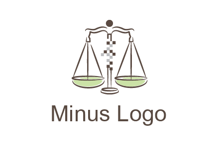 abstract scale icon
